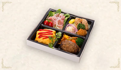 オムライスの洋食弁当