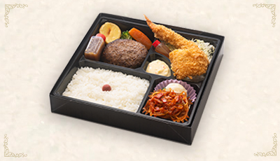 ハンバーグ＆フライ弁当