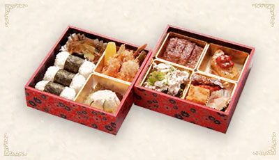 洋風2段　花弁当