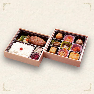 特製ハンバーグ2段弁当