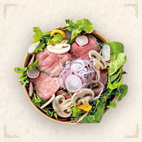 ローストビーフのサラダ